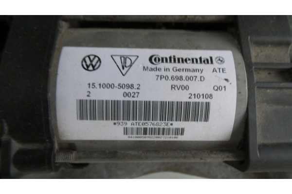 COMPRESSOR SUSPENSION PUMP CAYENNE TOUAREG 7P0698007D DRIVER Catalog number of the part KOMPREZOR ZAIESZENIA