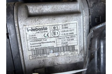 9022152B Auxiliary pakring heater Webasto VW TOURAN 1T3 2010 2015 Catalog number of the part 9022152B