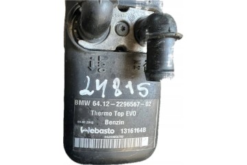 6412229656702 Auxiliary heater pakring Webasto BMW 3 F30 F31 F34 Quality of parts according to GVO Q original with factory logo 
