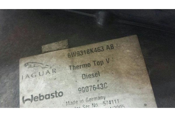 Auxiliary heater JAGUAR XJ X350 X358 6W93 18K463 AB Webasto 2 7D Car type passenger cars
