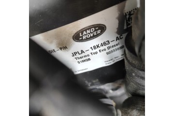 WEBASTO PARA LAND ROVER RANGE ROVER IV (L405) JPLA18N252DB 28712730 4.