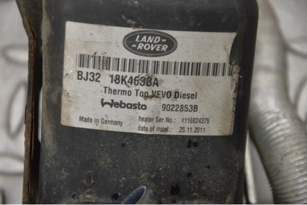 WEBASTO LAND ROVER RANGE ROVER EVOQUE L538 BJ3218K463BA 16892479 2 2L Catalog number of substitutes 9022853B