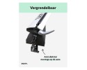 Baca Universal de 120 cm para Coches con Techo Cerrado