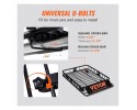 Baca de techo cesta 1175 x 915 x 114 mm con capacidad de carga de 90 k