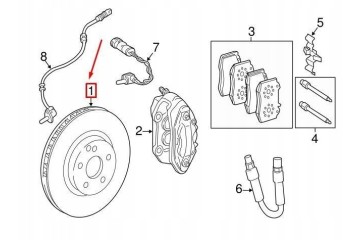 A4634210712 BRAKE DISC DB P W463 2 0 90 Part manufacturer no brand