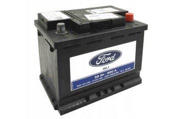 Battery 12V 52Ah 500A P Fiesta Mk8 Puma Ford Silver Calcium SLI 2033185