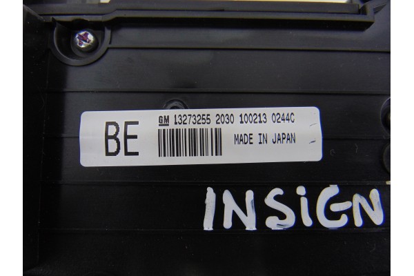 13273255  SISTEMA NAVEGACION GPS OPEL INSIGNIA BERLINA Cosmo 2010 13273255 190570 OPEL - 1