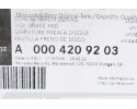 Juego de Pastillas de Freno Traseras Mercedes Benz E W213 A0004209203