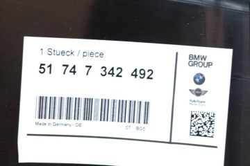 Tubo de Aire de Freno Delantero Derecho BMW X1 F48 51747342492