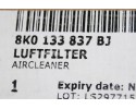 Caja de filtro de aire Audi Q5 8R 8K0133837BJ 2.0 TFSI NUEVO ORIGINAL