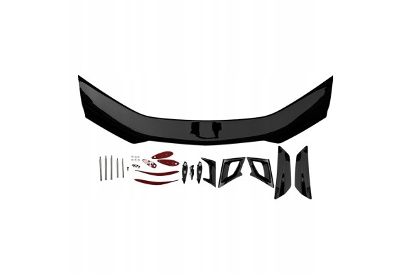 Spoiler shuttlecock Chevrolet Camaro 2016 2021 ZL1 1LE Style black gloss Part manufacturer AC