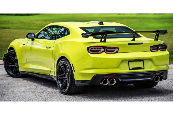 Spoiler shuttlecock Chevrolet Camaro 2016 2021 ZL1 1LE Style black gloss Color black