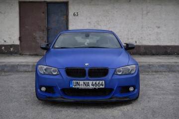 BMW 3 E92 E93 M Package 2010 2013 LCI Front Bumper Splitter GTS