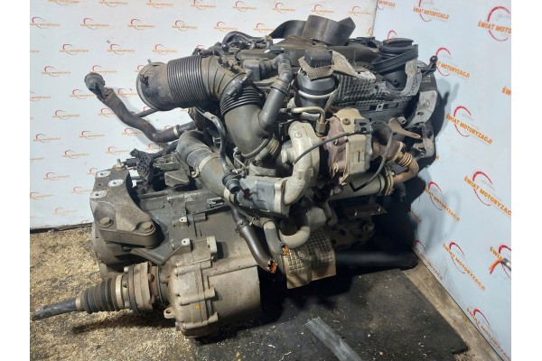 PASSAT GOLF A3 TOURAN 2 0 TDI CBA CBAB 140 HP manual engine without accessories