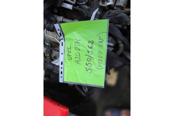 Opel A20DTH 2 0 diesel silnik kompletny z penym osprzetem do montazu Video Engine type diesel