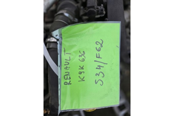 Renault K9K636 1 5 diesel silnik kompletny z penym osprzetem montazu Video Engine type diesel