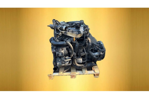 Volkswagen BKC 1 9 diesel silnik kompletny z penym osprzetem gotowy VIDEO Catalog number of the part BKC