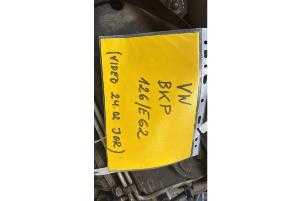 Volkswagen BKP 2 0 diesel silnik kompletny z penym osprzetem gotowy VIDEO Catalog number of the part BKP