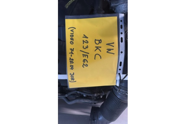 Motor completo Volkswagen BKC 1.9 diésel con equipo completo listo VI