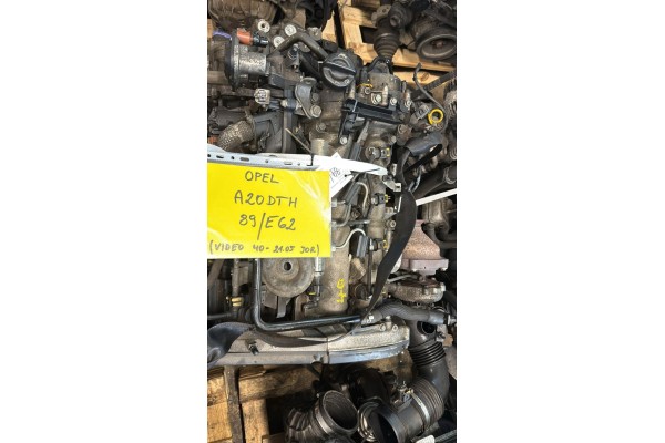 Motor completo Opel A20DTH 2.0 diésel con equipamiento completo listo