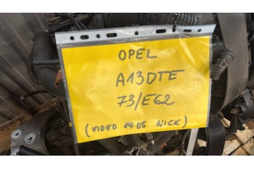 Motor completo Opel A13DTC 1.3 diésel con equipo completo listo VIDEO