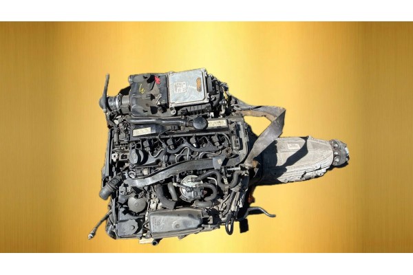 Mercedes 651900 2 2 diesel silnik kompletny z penym osprzetem gotowy VIDEO