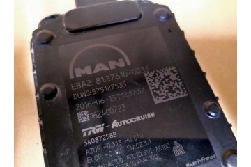 MAN TGX TGS E6 RADAR KAMERA DISTRONIC 81276100035 Part manufacturer MAN OE