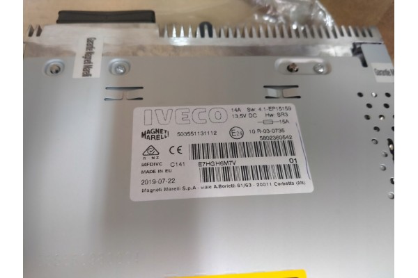 RADIO CD MP3 NAVIGACJA IVECO 5802360542 Catalog number of the part 5802360542