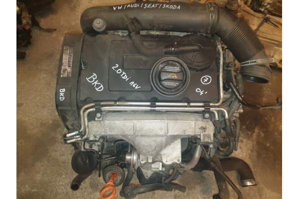 SILNIK BKD 2 0TDI 16V VW AUDI SEAT SKODA KOMPLETNY Catalog number of the part BKD