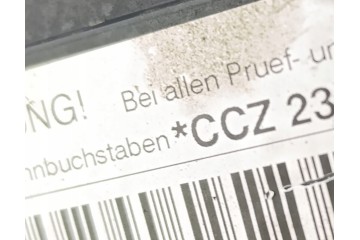 ENGINE COMPLETE AUDI SEAT SKODA VW PASSAT B6 2 0 TFSI CCZ Catalog number of the part CCZ
