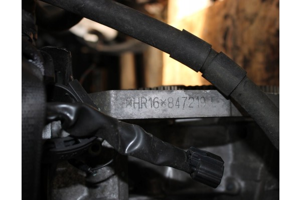 PETROL ENGINE NISSAN QASHQAI J10 1 6 HR16 Engine type petrol