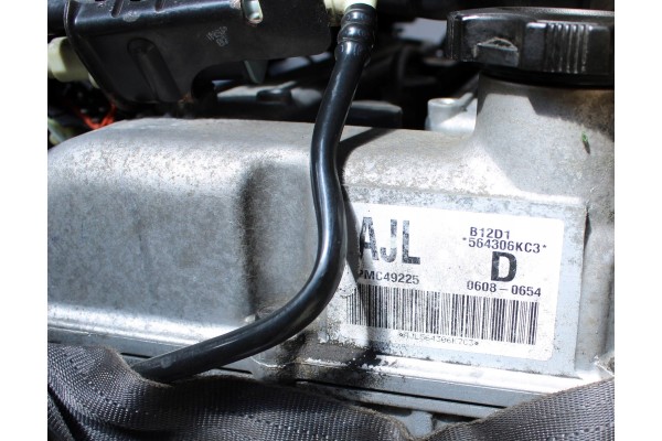PETROL ENGINE CHEVROLET AVEO 1 2 B12D1 Customs tariff code 84073499