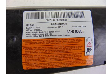 6G9N611D32DB  AIRBAG LATERAL DERECHO LAND ROVER FREELANDER (LR2) TD4 HSE 2007 6G9N611D32DB 197859 LAND ROVER - 1