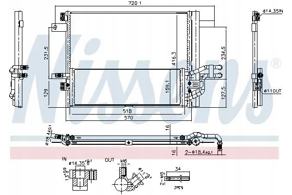 CONDENSER AIR CONDITIONING COOLER WITH DEHUMIDIFIER Packaging status original