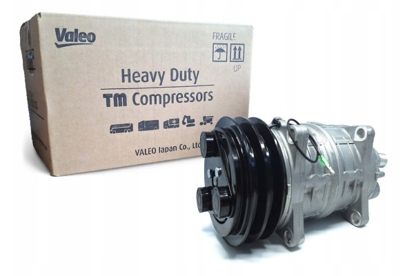 Air conditioning compressor Original Seltec Valeo TM15 12V 2A straight 3 4x7 8