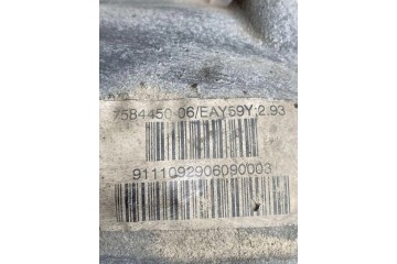 Reductor trasero BMW Serie 5 (F10) 9111092906090003 2.5L diésel 160kW