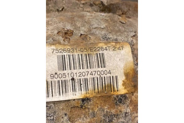 Rear reducer BMW 5 E60 E2284T247 3 0L diesel 170kW 2005 Catalog number of the original E2284T247