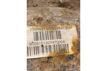 Rear reducer BMW 5 E60 E2284T247 3 0L diesel 170kW 2005 Catalog number of the original E2284T247