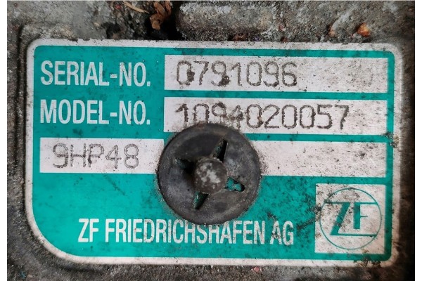 SKRZYNIA KOMPLETNA JAGUAR E PACE 2 0 D 9HP48 Transmission type automatic