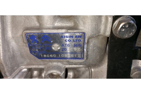 SKRZYNIA BIEGOW KOMPLETNA CITROEN PEUGEOT TF 71SC 20GE92 Catalog number of the part TF71SC 20GE92