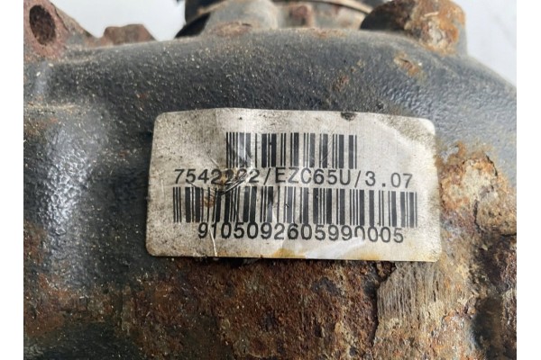 Rear axle differential BMW X3 E83 2004 2012 Car type passenger cars