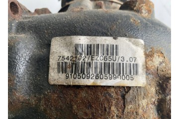 Rear axle differential BMW X3 E83 2004 2012 Car type passenger cars