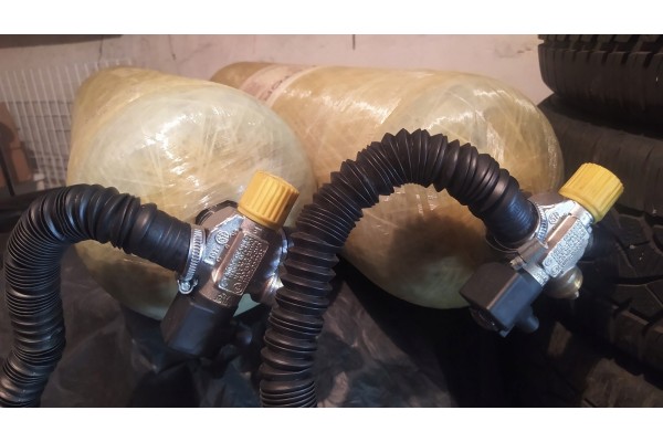 Instalación de gas CNG para automóvil