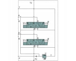 BLB Monoblock valves BM 40 2 GU 2x MO B1 T
