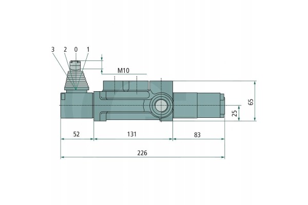 BLB Monoblock valves BM 70 3 GU 3x MO A1 T Catalog number of the part 93811013