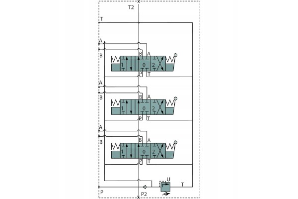 Válvulas monobloque BLB BM 70/3 GU-(3x) MO-A1-T