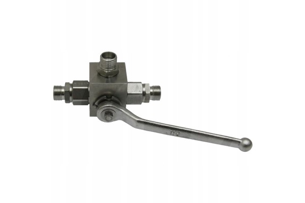 PISTER Ball valve BKH 3T V4A 15L M22x15