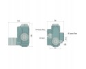 BLB 3 Way RF70 Flow Control Valve Part manufacturer no brand