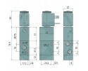 GRANIT Solenoid valve 3 2 way with return spring Catalog number of the original 606AZ321ME 24V