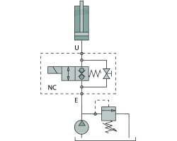 Oleodinamica Marchesini 2 2 multi way valve ZWV E NC 2 06 S 1